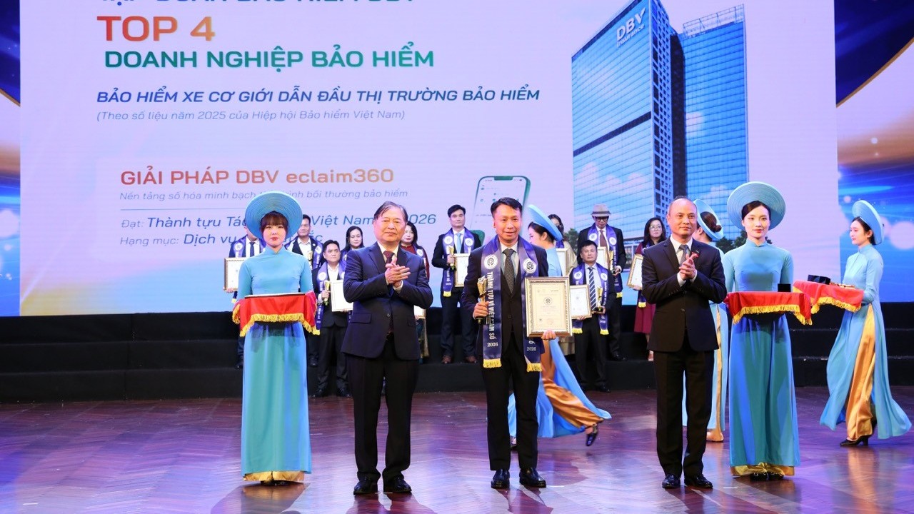 DBV khẳng định vị thế tiên phong chuyển đổi số với dấu ấn kép tại Vietnam I4 Impact Awards 2026