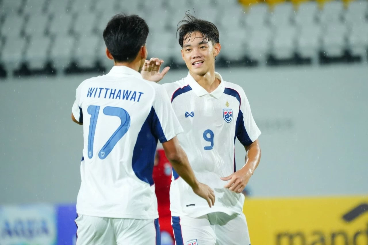 U19 Thái Lan dẫn đầu bảng B giải U19 Đông Nam Á 2026