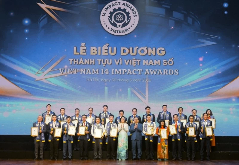 VNPT Cloud nhận giải Nền tảng số xuất sắc tại Viet Nam I4 Impact Awards 2026