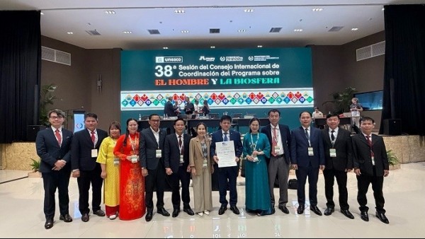 Phong Nha – Kẻ Bàng chính thức được UNESCO công nhận là Khu Dự trữ sinh quyển thế giới