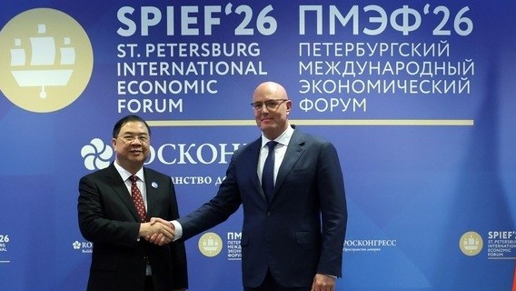 Phó Thủ tướng Thường trực Chính phủ Phạm Gia Túc làm việc với Phó Thủ tướng Chernyshenko và tiếp một số doanh nghiệp Nga