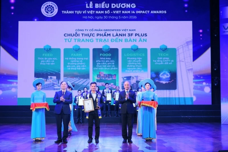 Greenfeed hai lần được vinh danh tại Vietnam I4 Impact Awards 2026