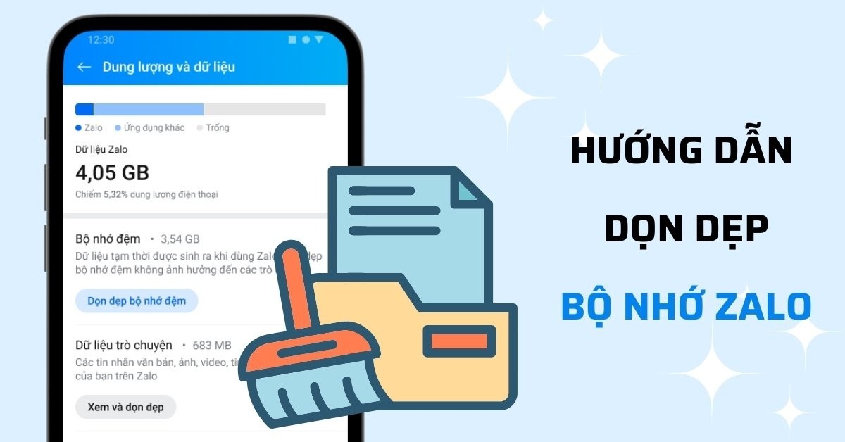 Cách dọn dẹp bộ nhớ Zalo trên máy tính dễ dàng