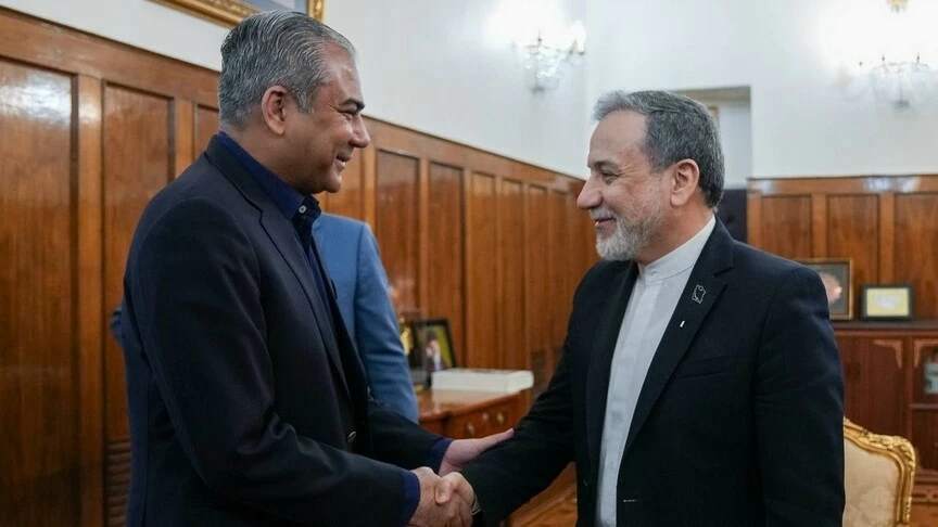 Bộ trưởng Nội vụ Pakistan Mohsin Naqvi trong chuyến thăm Tehran, thảo luận với các quan chức Iran về nỗ lực thúc đẩy đối thoại giữa Tehran và Washington. (Nguồn: Anadolu