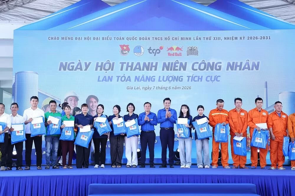 Nhiều hoạt động thiết thực trong Ngày hội Thanh niên công nhân tại Gia Lai