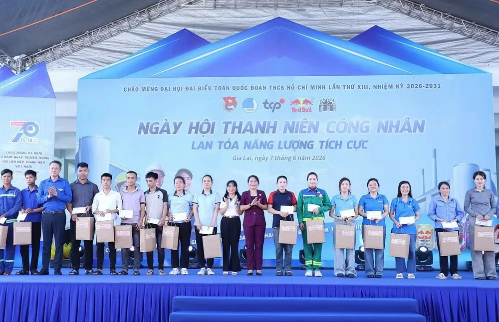 Nhiều hoạt động thiết thực trong Ngày hội Thanh niên công nhân tại Gia Lai