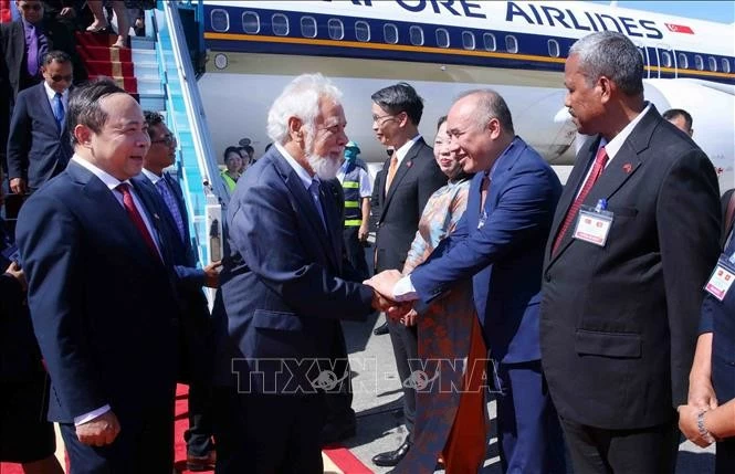 Thủ tướng Timor-Leste đến Hà Nội, bắt đầu thăm chính thức Việt Nam và dự AFF 2026