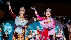 Vẻ đẹp Việt tỏa sáng tại chung kết Hoa hậu Áo dài Phu nhân toàn châu Âu