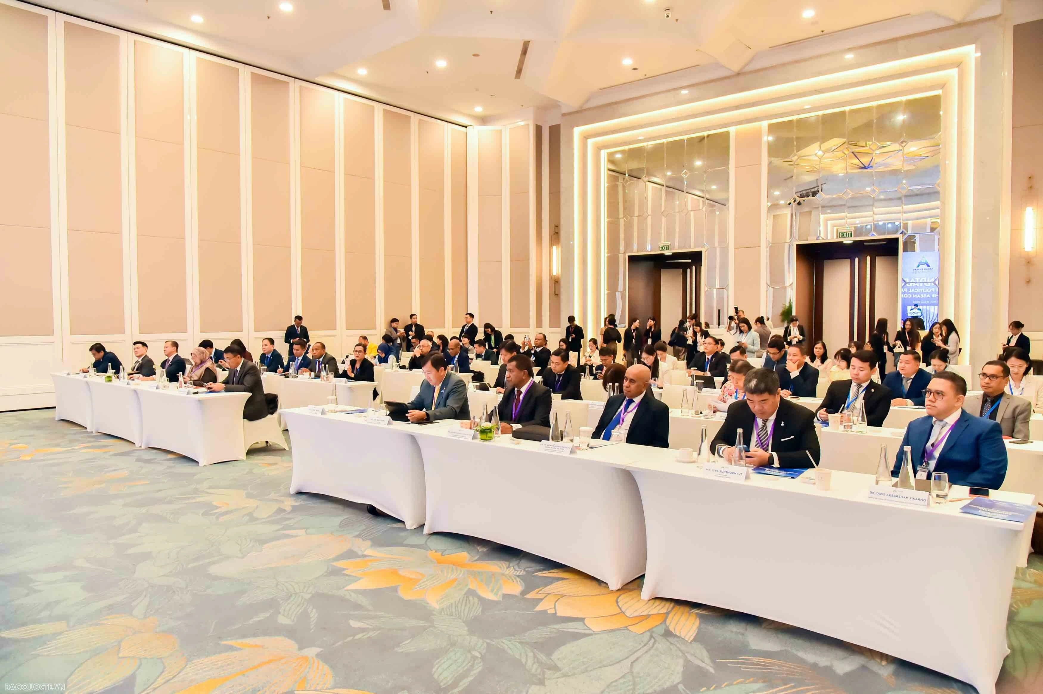 Thứ trưởng Ngoại giao Nguyễn Mạnh Cường: Các chính đảng đều chia sẻ trách nhiệm đối với tương lai hòa bình, ổn định và vững mạnh của ASEAN