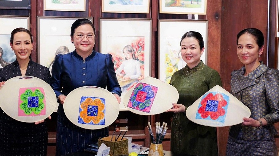 Hoạt động đối ngoại của Phu nhân Thủ tướng Chính phủ Lê Minh Hưng cùng Phu nhân Thủ tướng các nước Lào, Campuchia, Thái Lan