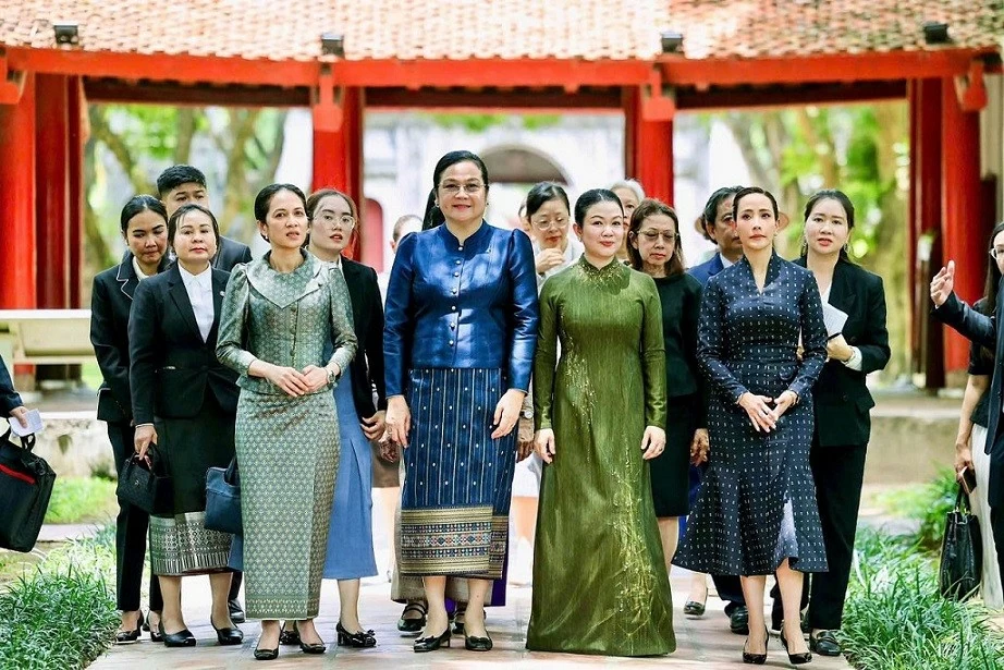 Hoạt động đối ngoại của Phu nhân Thủ tướng Chính phủ Lê Minh Hưng cùng Phu nhân Thủ tướng các nước Lào, Campuchia, Thái Lan