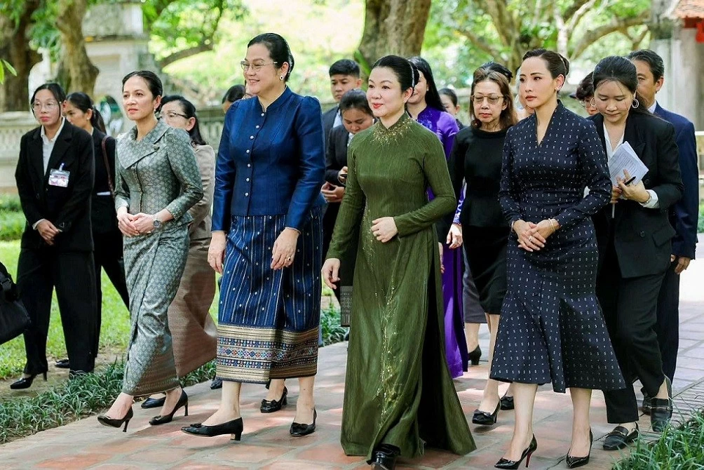 Hoạt động đối ngoại của Phu nhân Thủ tướng Chính phủ Lê Minh Hưng cùng Phu nhân Thủ tướng các nước Lào, Campuchia, Thái Lan