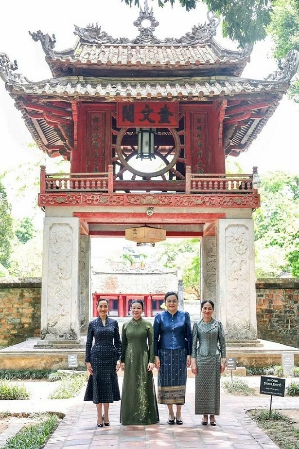 Hoạt động đối ngoại của Phu nhân Thủ tướng Chính phủ Lê Minh Hưng cùng Phu nhân Thủ tướng các nước Lào, Campuchia, Thái Lan
