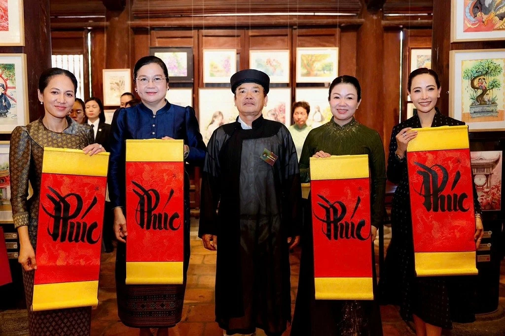 Hoạt động đối ngoại của Phu nhân Thủ tướng Chính phủ Lê Minh Hưng cùng Phu nhân Thủ tướng các nước Lào, Campuchia, Thái Lan