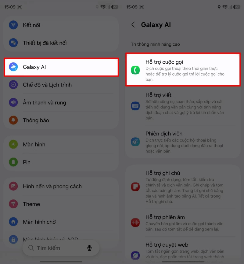 Trước tiên, bạn hãy mở Cài đặt trên điện thoại Samsung.