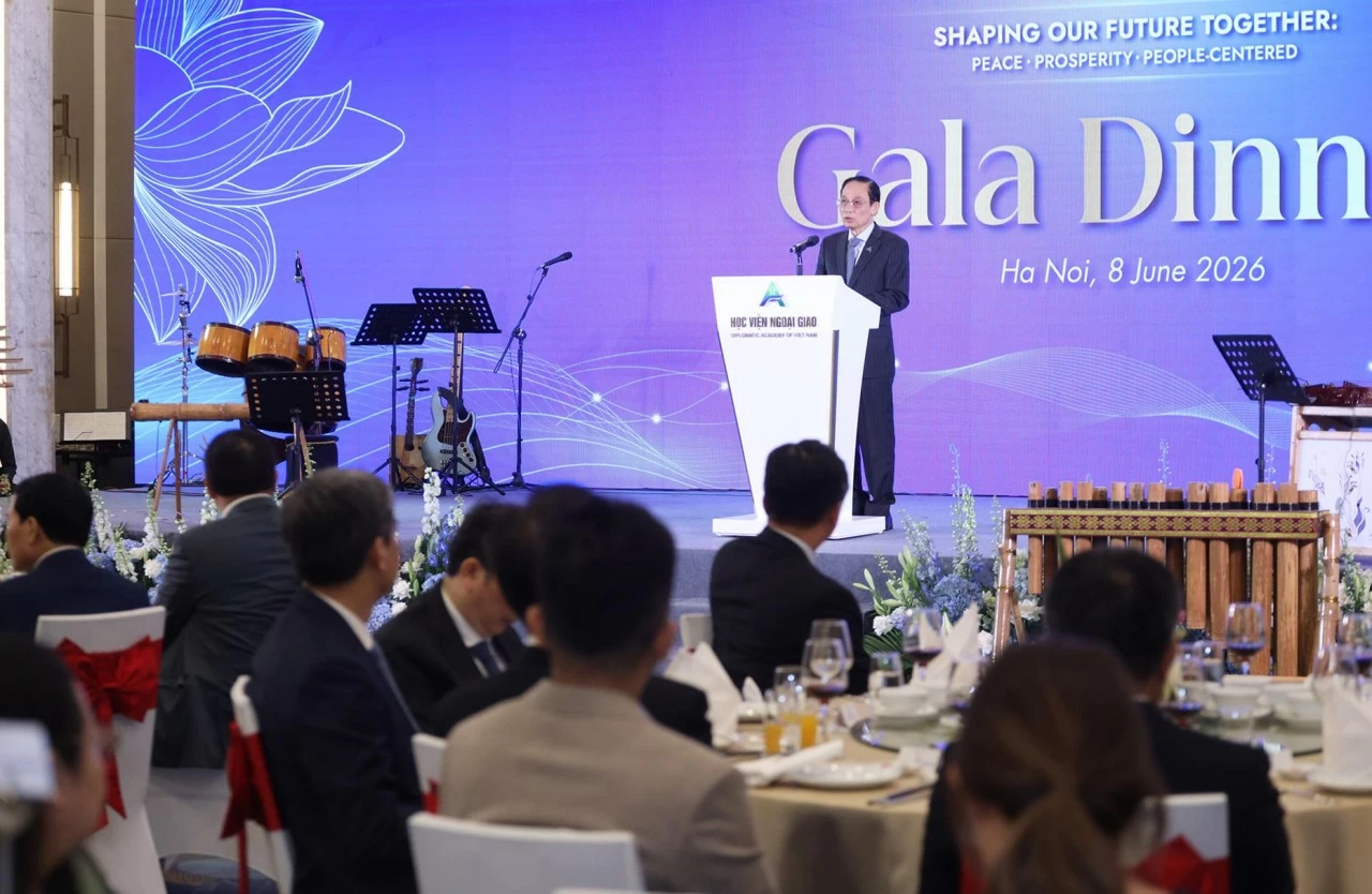 Tiệc chiêu đãi Diễn đàn Tương lai ASEAN 2026. (Ảnh: Thành Long)