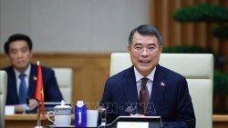 Thủ tướng Chính phủ Lê Minh Hưng hội đàm với Thủ tướng Thái Lan Anutin Charnvirakul