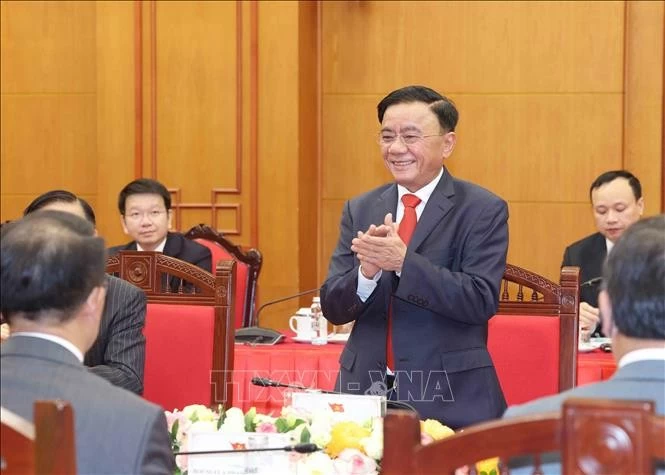 Thường trực Ban Bí thư Trần Cẩm Tú: Đảng Cộng sản Việt Nam mong muốn mở rộng quan hệ với các chính đảng trên thế giới Thường trực Ban Bí thư Trần Cẩm Tú: Đảng Cộng sản Việt Nam mong muốn mở rộng quan hệ với các chính đảng trên thế giới