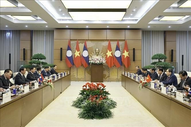Thủ tướng Chính phủ Lê Minh Hưng hội đàm với Thủ tướng Campuchia Hun Manet