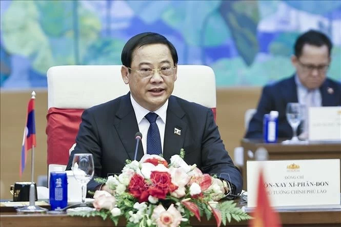 Thủ tướng Chính phủ Lê Minh Hưng hội đàm với Thủ tướng Campuchia Hun Manet