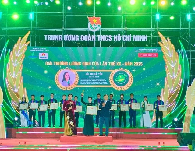 Agribank đồng hành cùng Liên hoan Thanh niên nông thôn toàn quốc và Giải thưởng Lương Định Của lần thứ XX năm 2025
