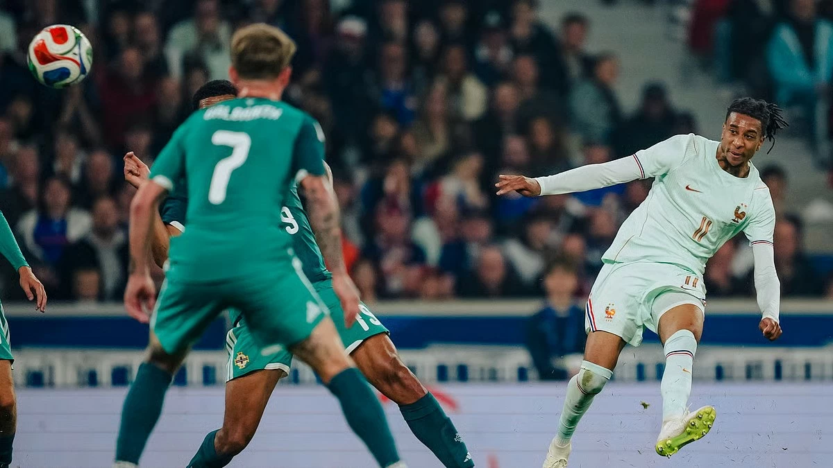 Pháp 3-1 Bắc Ireland: Michael Olise lập hat-trick rực sáng, Les Bleus sẵn sàng chinh phục World Cup 2026 Pháp 3-1 Bắc Ireland: Michael Olise lập hat-trick rực sáng, Les Bleus sẵn sàng chinh phục World Cup 2026