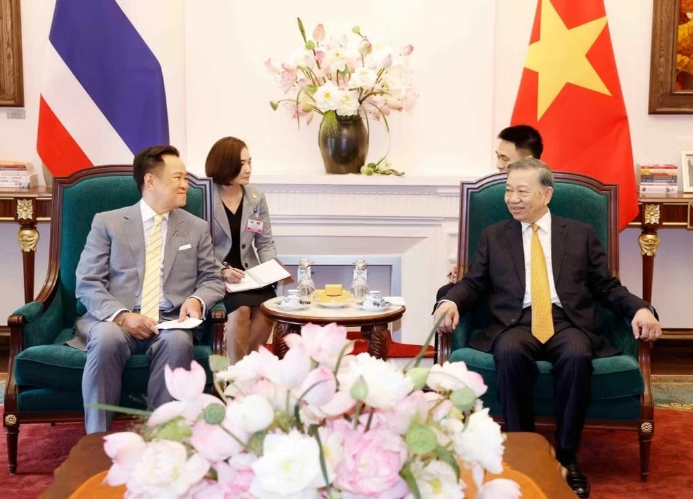 Đưa quan hệ Đối tác chiến lược toàn diện Việt Nam-Thái Lan phát triển sâu rộng, hiệu quả