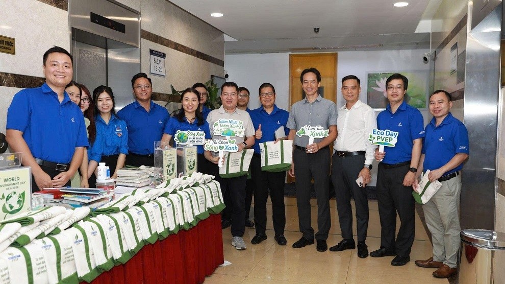 PVEP chung tay vì môi trường xanh