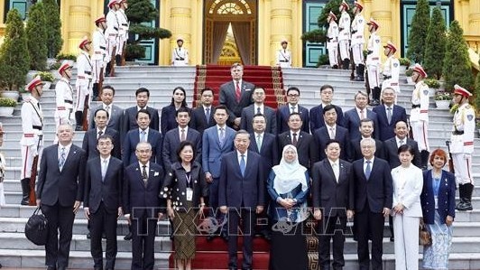 Tổng Bí thư, Chủ tịch nước Tô Lâm tiếp Trưởng đoàn các nước, chuyên gia, học giả và đại diện các tổ chức quốc tế tham dự Diễn đàn Tương lai ASEAN 2026