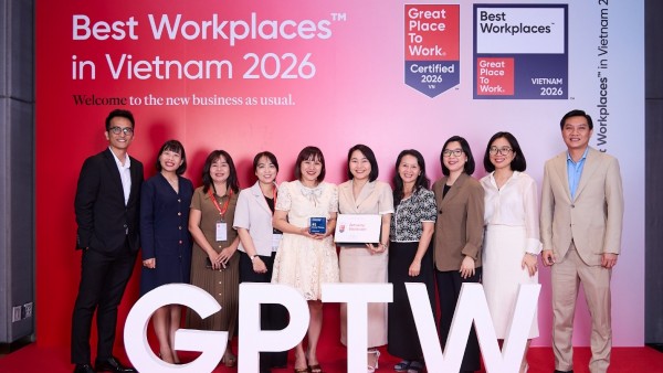 Amway Vietnam is named among the best workplaces