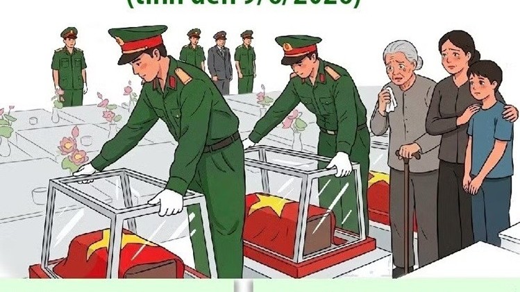 Đẩy mạnh Chiến dịch 500 ngày đêm tìm kiếm, quy tập hài cốt liệt sĩ