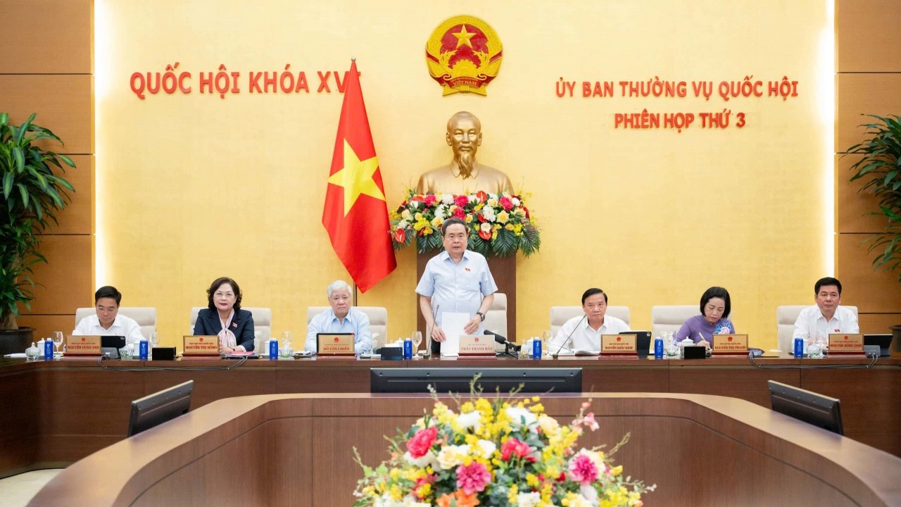 Ủy ban Thường vụ Quốc hội khai mạc phiên họp thứ 3, xem xét 7 nội dung quan trọng