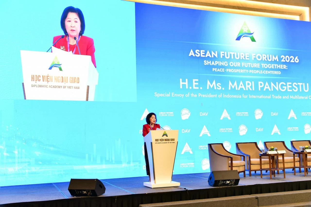 Phiên toàn thể 5 Diễn đàn Tương lai ASEAN: Những mô hình phát triển mới trong bối cảnh chuyển dịch toàn cầu Phiên toàn thể 5 Diễn đàn Tương lai ASEAN: Những mô hình phát triển mới trong bối cảnh chuyển dịch toàn cầu