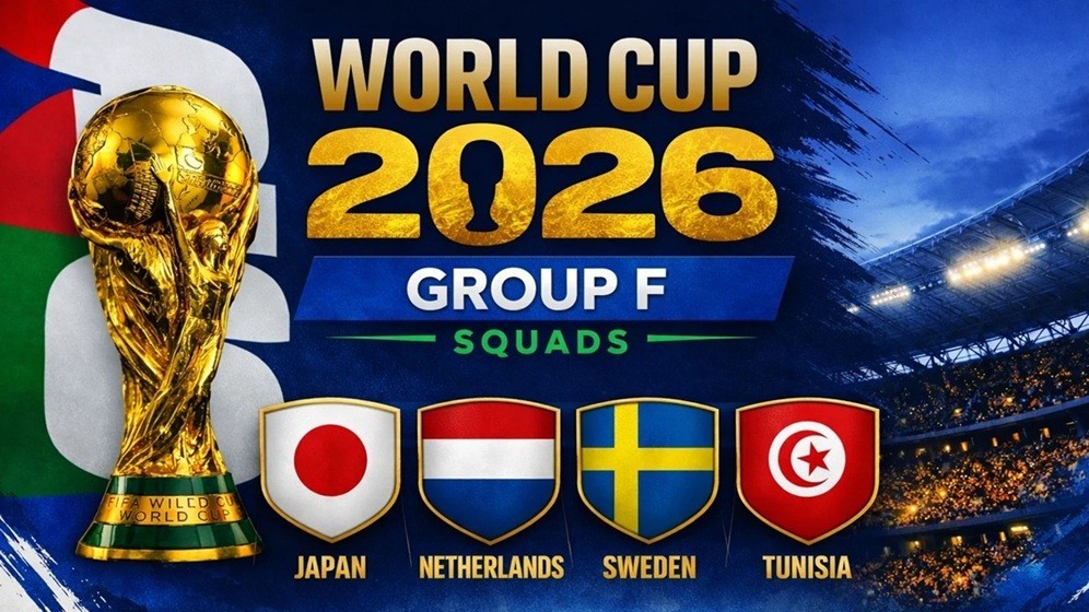 Lịch thi đấu bóng đá bảng F World Cup 2026 mới nhất