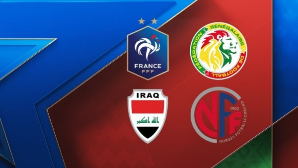 Lịch thi đấu bóng đá bảng I World Cup 2026 mới nhất