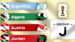Lịch thi đấu bóng đá bảng J World Cup 2026 mới nhất