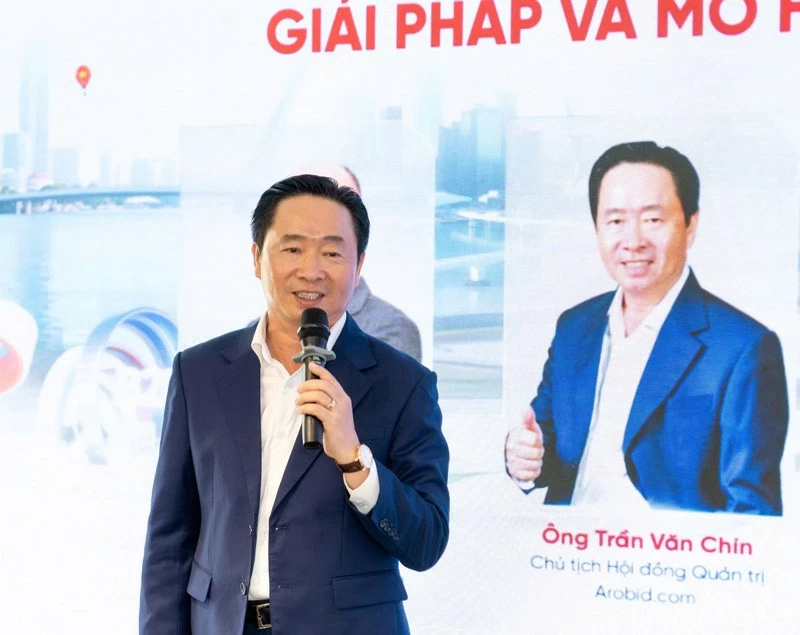 Ông Trần Văn Chín, Chủ tịch Arobid.com.  (Ảnh NVCC)