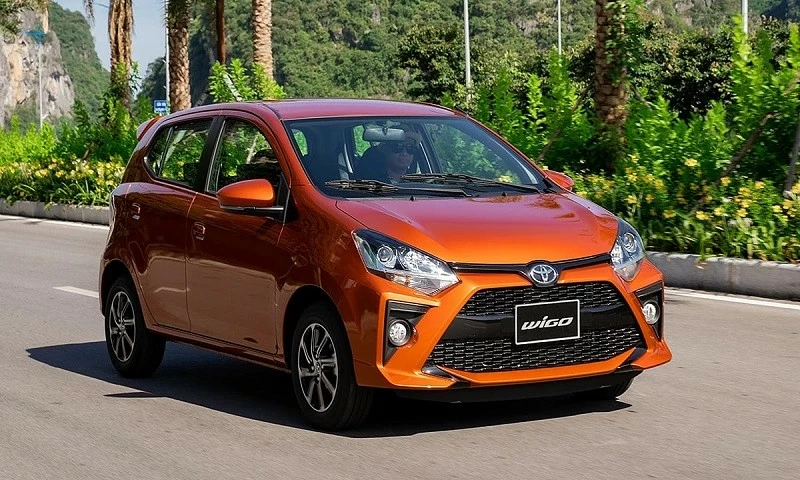 Top 10 xe ô tô bán chậm nhất tháng 5/2026 tại Việt Nam: Toyota Wigo đội sổ.