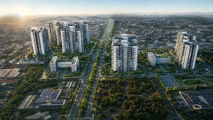 Mô hình khu nhà ở xã hội cho thuê Long Bình.