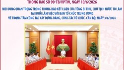 Trọng tâm công tác xây dựng Đảng, công tác tổ chức, cán bộ theo tinh thần Nghị quyết Đại hội XIV