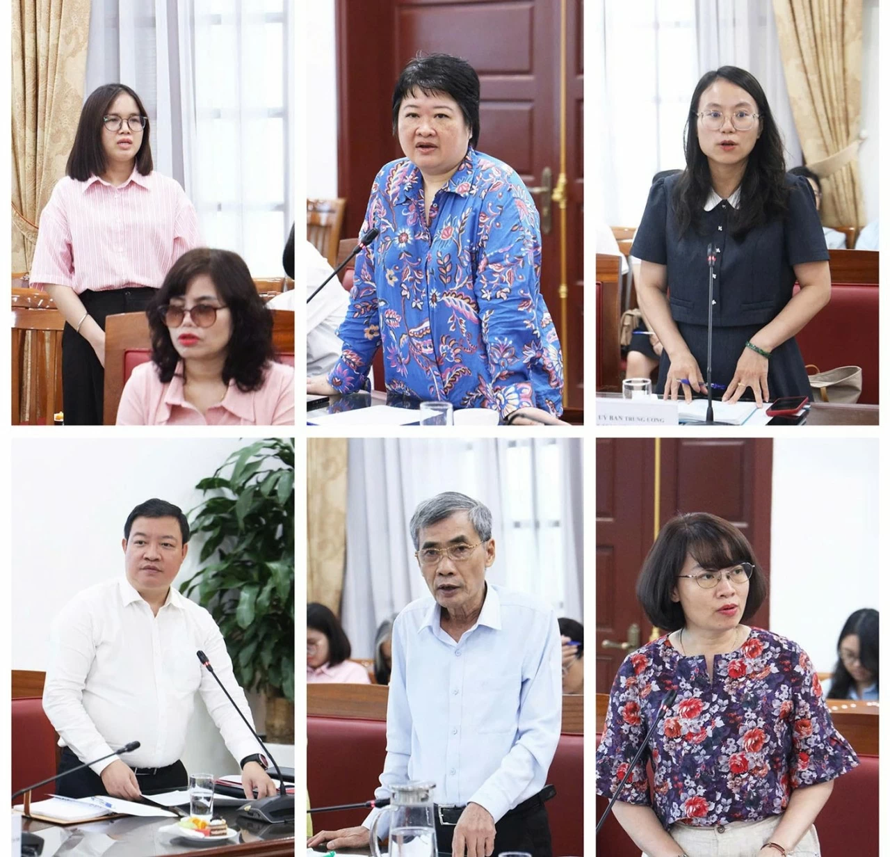 Các đại biểu phát biểu ý kiến tại Hội nghị. (Ảnh: Thành Long) Các đại biểu phát biểu ý kiến tại Hội nghị. (Ảnh: Thành Long)