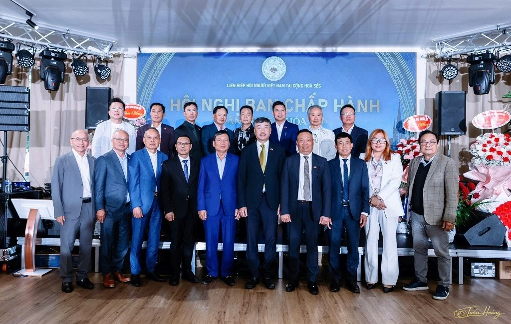 Hội nghị thường niên lần thứ 5 Liên hiệp Hội Người Việt Nam tại Czech: Kết nối cộng đồng, hướng về Tổ quốc và vững bước trong kỷ nguyên số