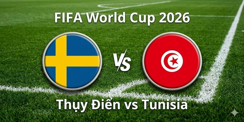 Nhận định, dự đoán trận đấu Thụy Điển vs Tunisia: Thế trận chặt chẽ, dễ chia điểm