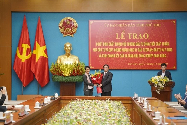 Phú Thọ cùng nhà đầu tư kiến tạo thành công bền vững