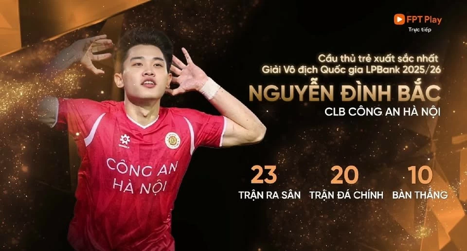 LPBank V.League 1 2025/26: Những cái tên xuất sắc nhất lộ diện