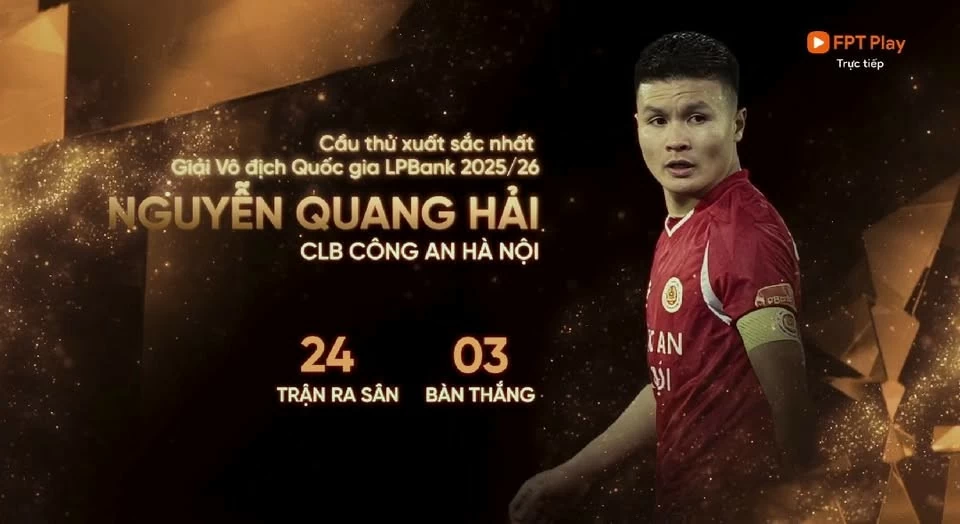 LPBank V.League 1 2025/26: Những cái tên xuất sắc nhất lộ diện