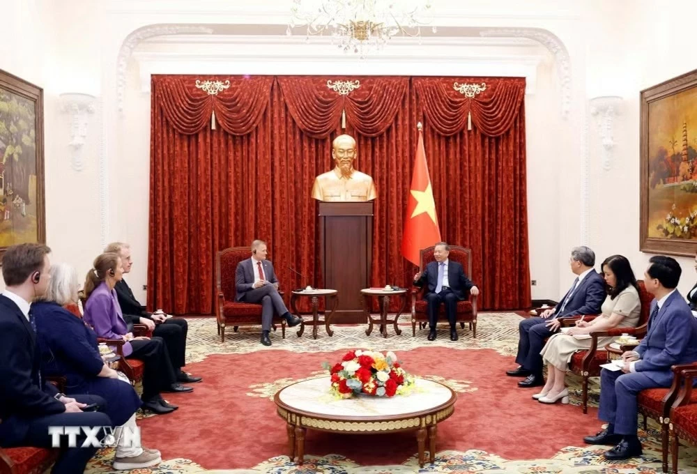 Tổng Bí thư, Chủ tịch nước Tô Lâm tiếp Đại sứ Đan Mạch chào từ biệt