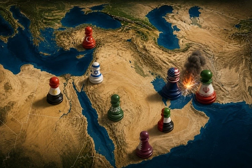 Hậu xung đột Mỹ-Iran: Bản đồ chiến lược mới ở Đông Địa Trung Hải