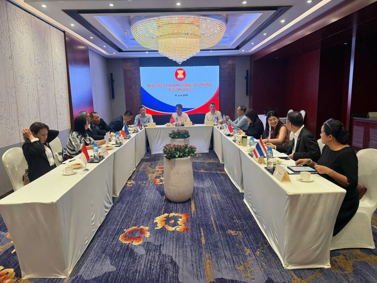 Chủ tịch Lãnh sự đoàn ASEAN tại Quảng Châu (Trung Quốc) thúc đẩy các hoạt động ASEAN tại địa bàn Chủ tịch Lãnh sự đoàn ASEAN tại Quảng Châu (Trung Quốc) thúc đẩy các hoạt động ASEAN tại địa bàn