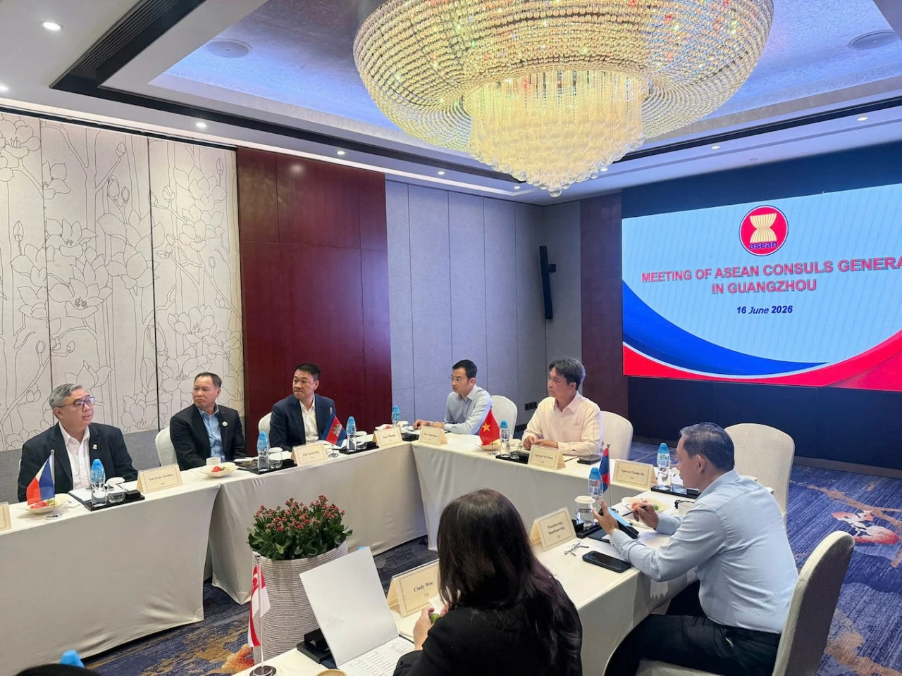 Chủ tịch Lãnh sự đoàn ASEAN tại Quảng Châu (Trung Quốc) thúc đẩy các hoạt động ASEAN tại địa bàn Chủ tịch Lãnh sự đoàn ASEAN tại Quảng Châu (Trung Quốc) thúc đẩy các hoạt động ASEAN tại địa bàn